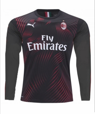 camiseta tercera AC Milan 2019-2020 manga larga